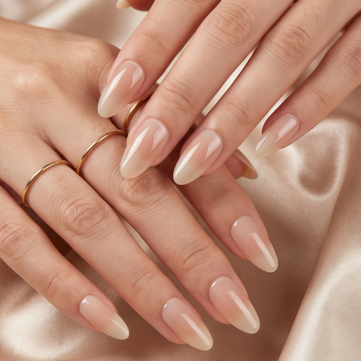 Nail Art Elegant - Ongles press-on nude les plus vendus,