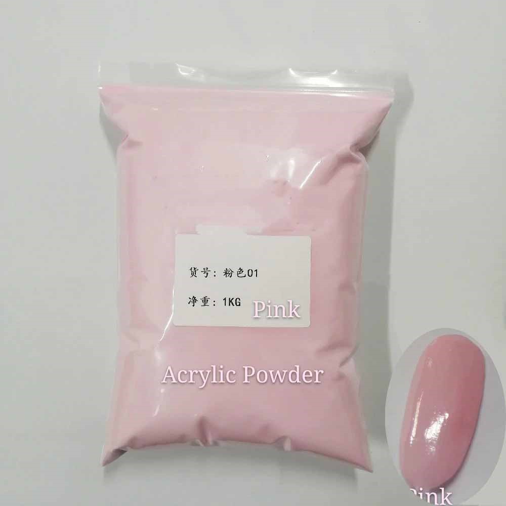 Acrylic Powder Clear - Poudre acrylique pour ongles, 1kg, couleur