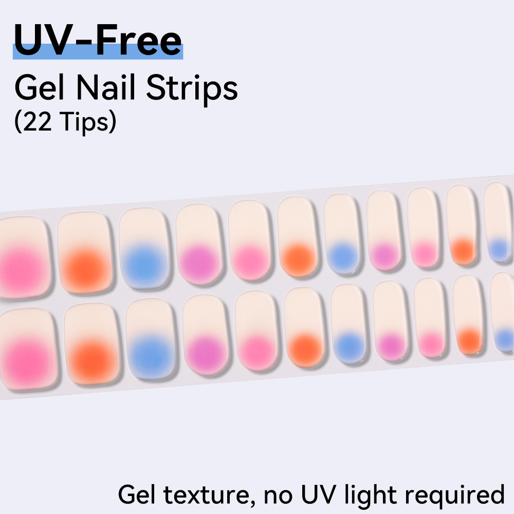Nail Art Full Design - Autocollants pour ongles sans UV, motifs