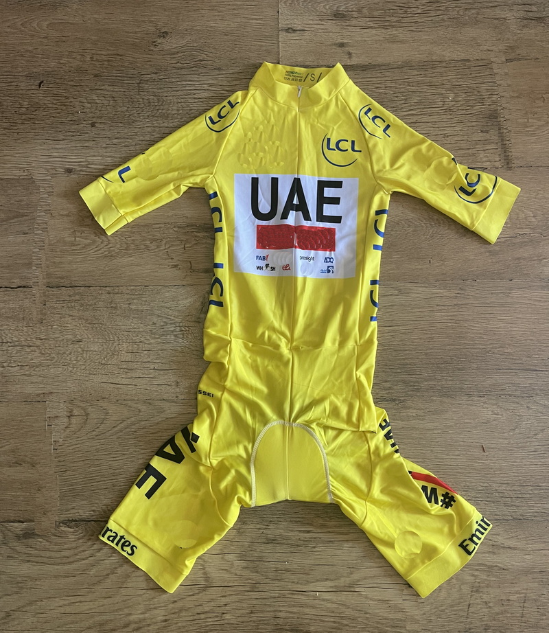 Nail Art Xs - LASER-T-shirt de cyclisme jaune et fluide,