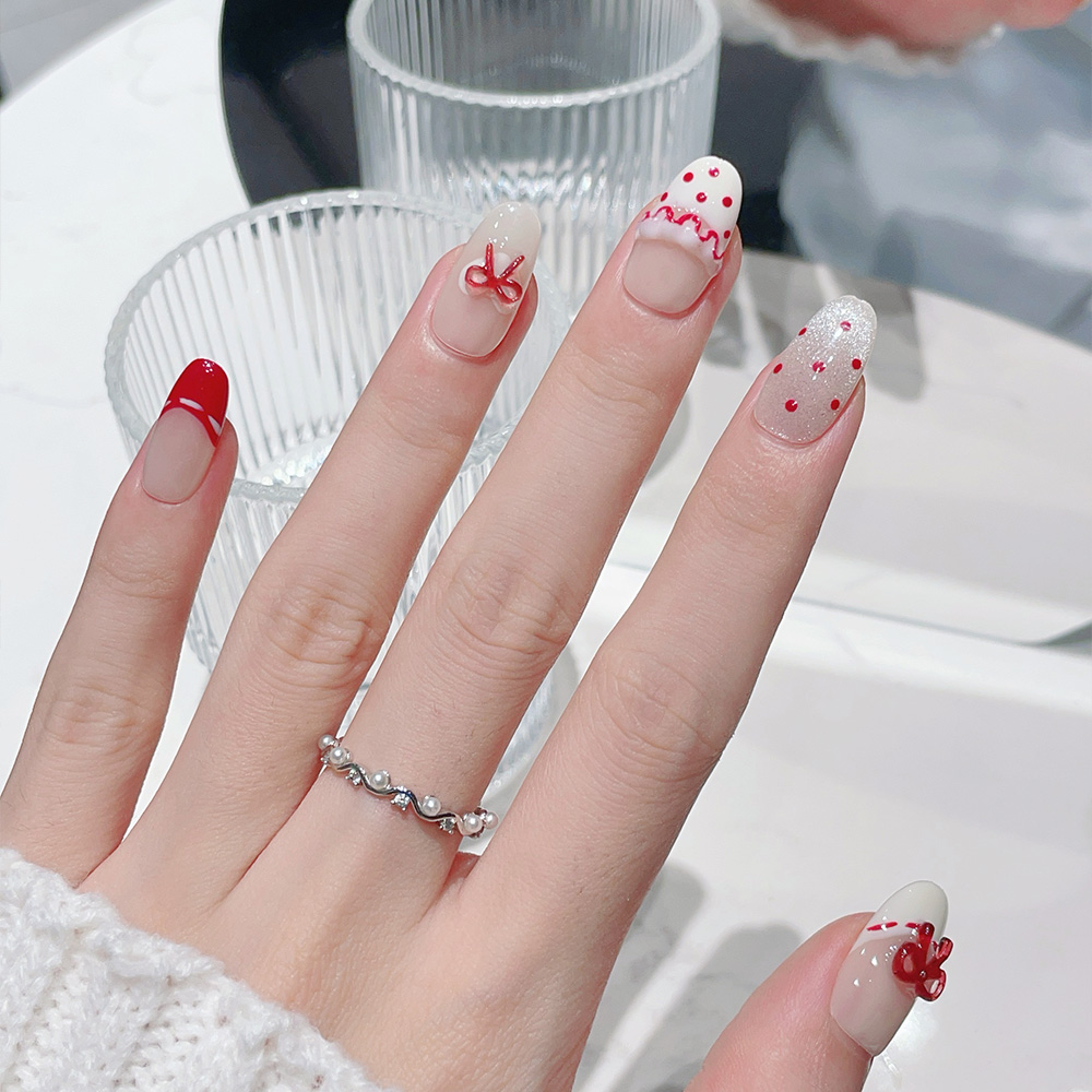 Lot de 10 faux ongles courts o - Nail Art Motif avis et prix