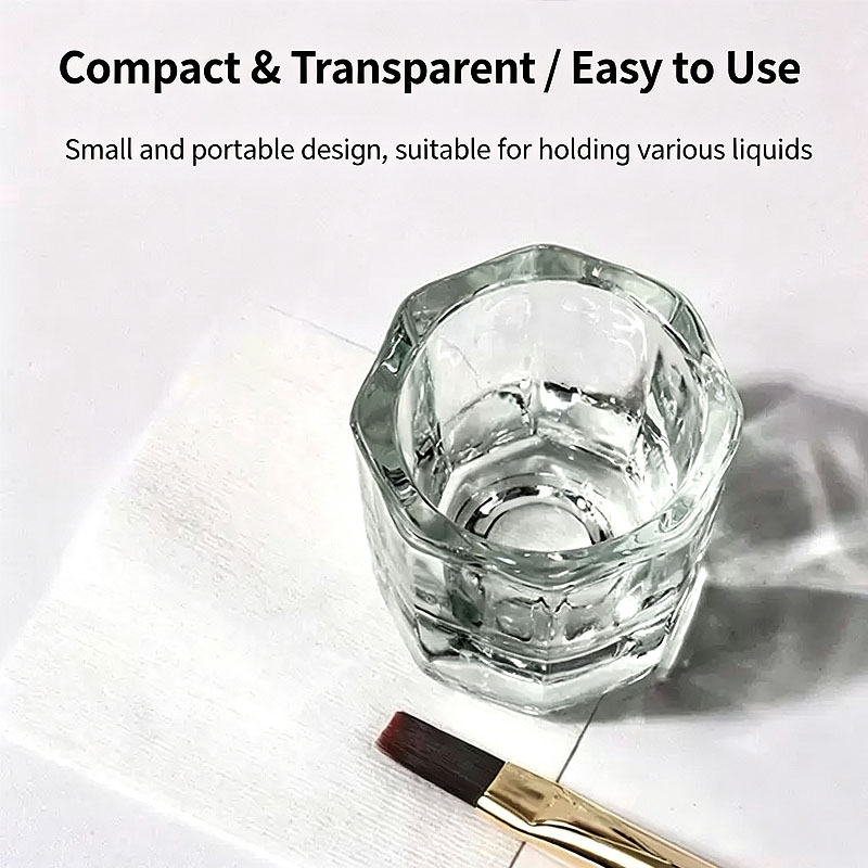 1 pièce Bol en verre cristal p - Acrylic Powder Clear avis et prix