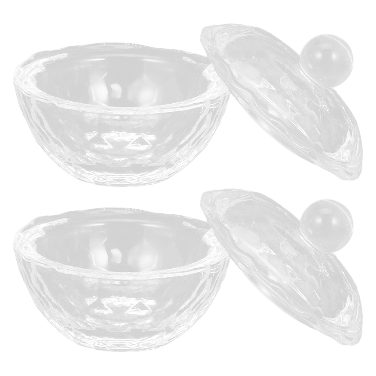 2 Pièces Gobelets en Verre Min - Acrylic Powder Clear avis et prix