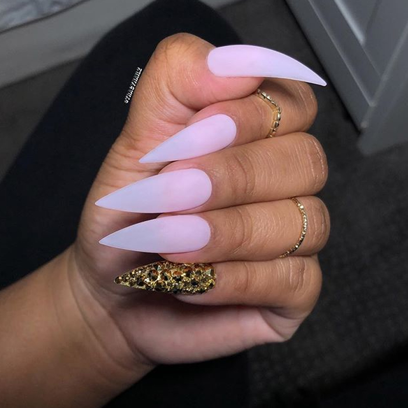 500 pcs/lot longs amande clair - Nail Art Xs avis et prix