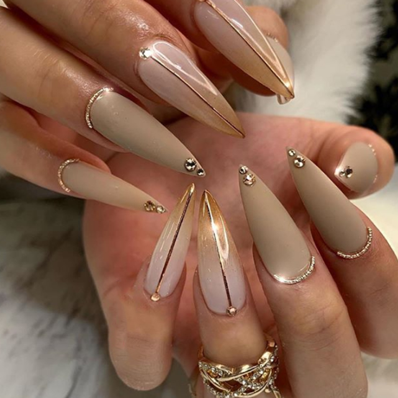 500 pcs/lot longs amande clair - Nail Art Xs avis et prix