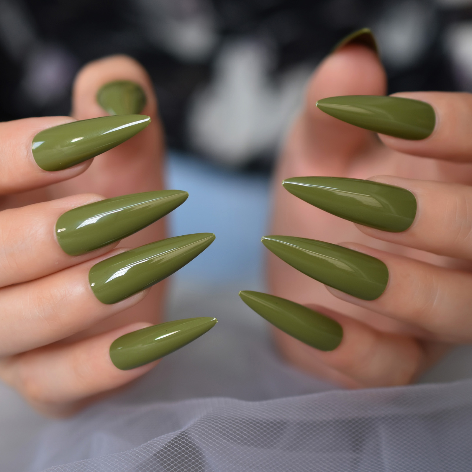 Presse sur faux ongles stilett - Nail Art Full Design avis et prix