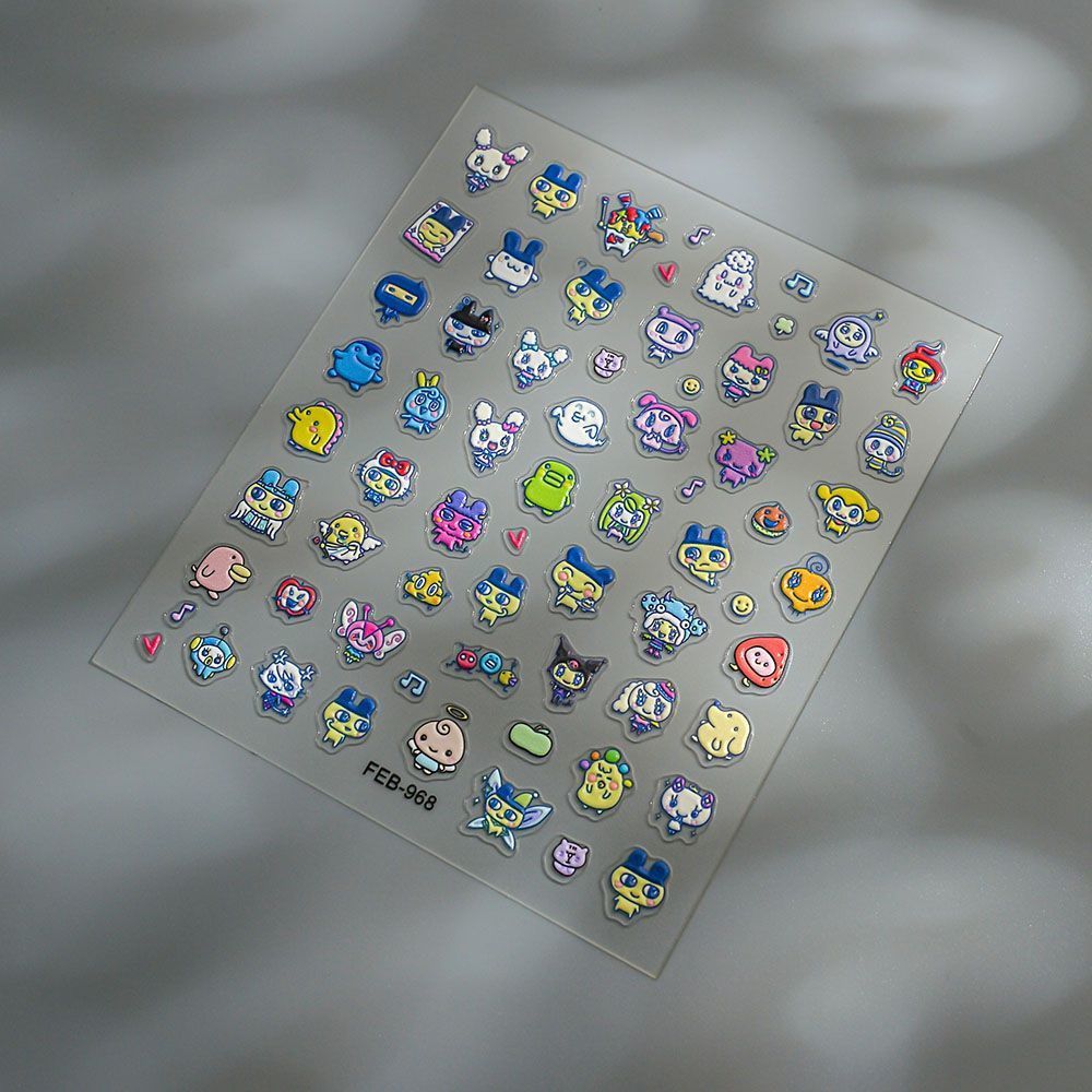 Autocollants 3D en relief de d - Nail Art Motif avis et prix