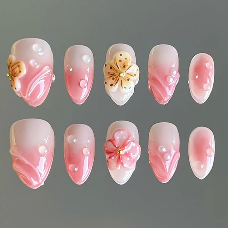24 faux ongles à presser, moti - Nail Art Full Design avis et prix