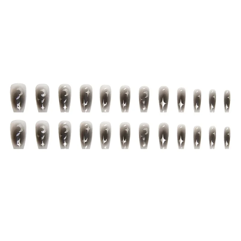 24 pièces/ensemble épice foncé - Nail Art Full Design avis et prix