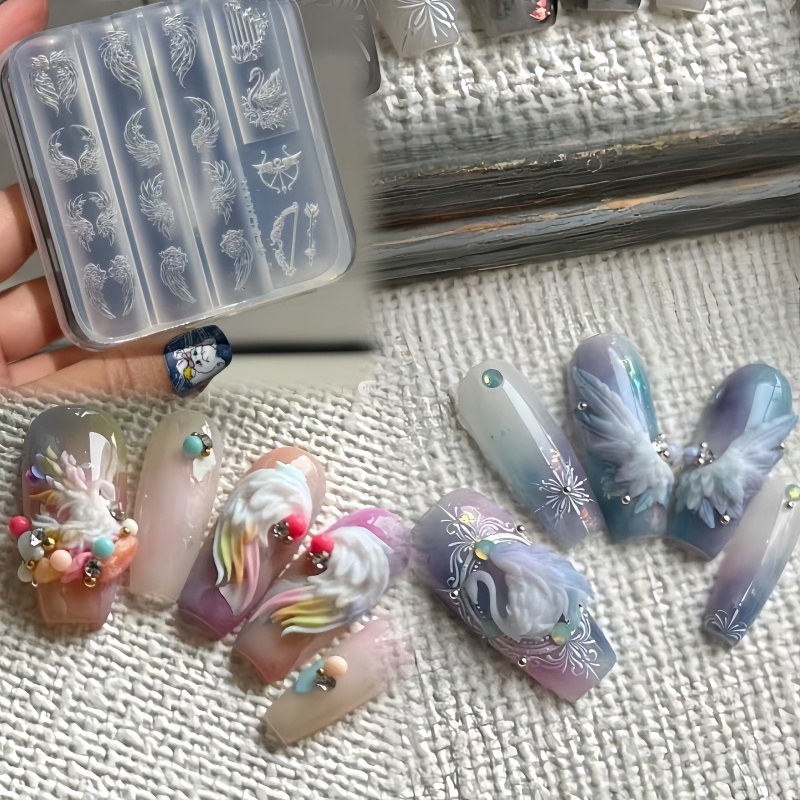 Moule à ongles en Silicone, él - Nail Art Elegant avis et prix