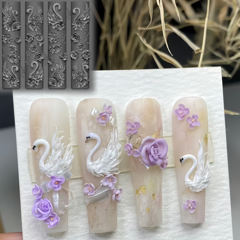 Moule à ongles en Silicone, él - Nail Art Elegant avis et prix