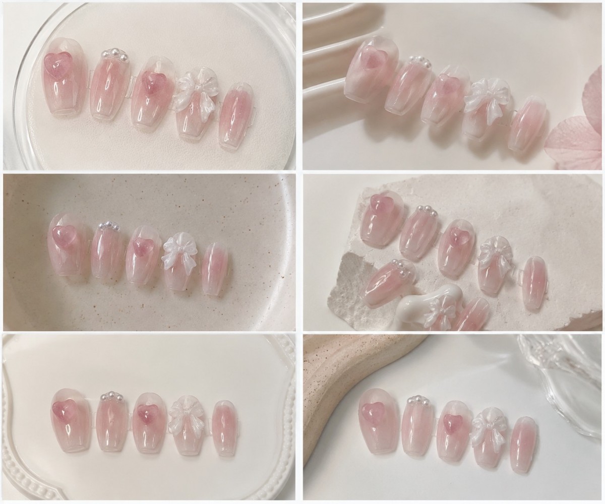 Faux ongles courts amovibles f - Nail Art Motif avis et prix