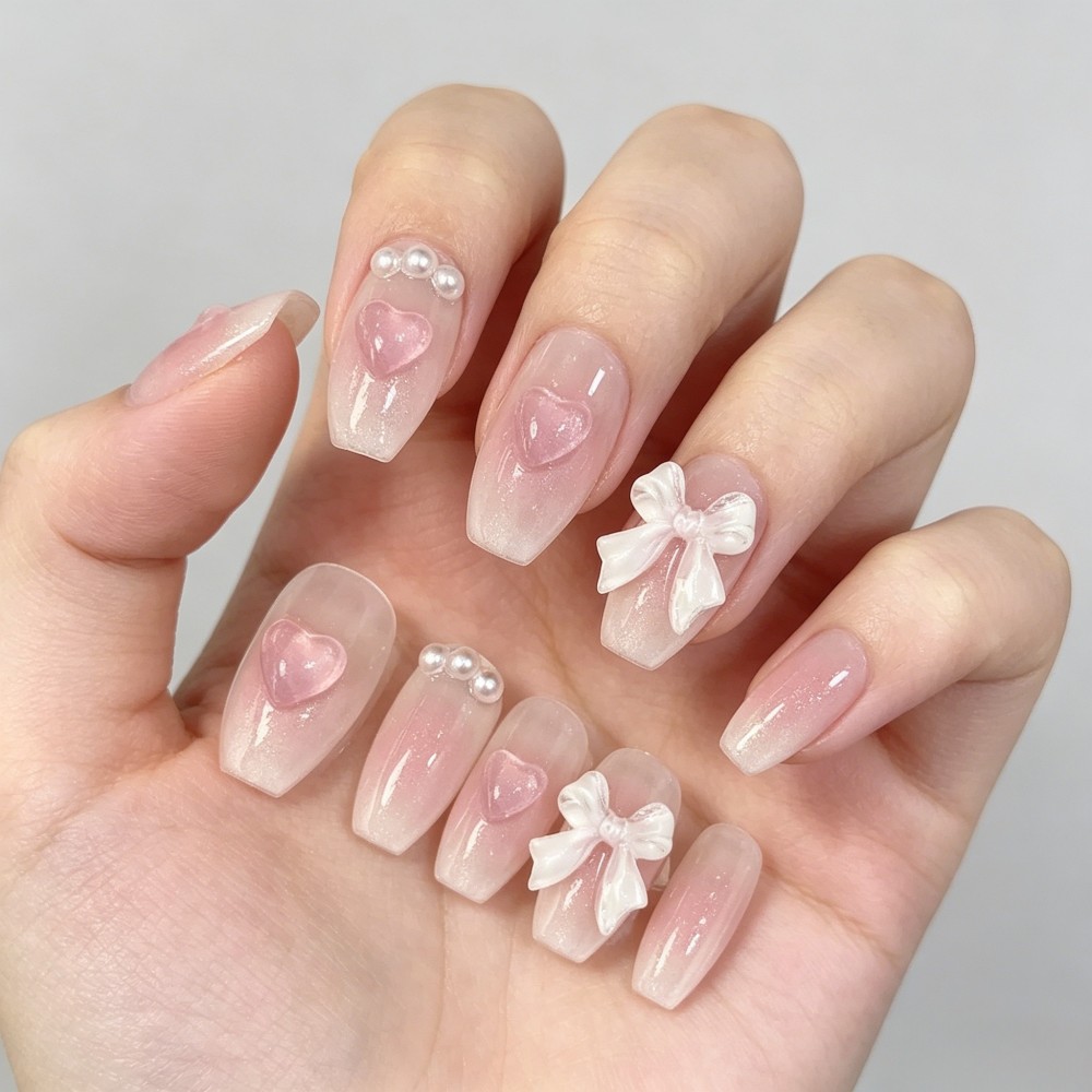 Faux ongles courts amovibles f - Nail Art Motif avis et prix