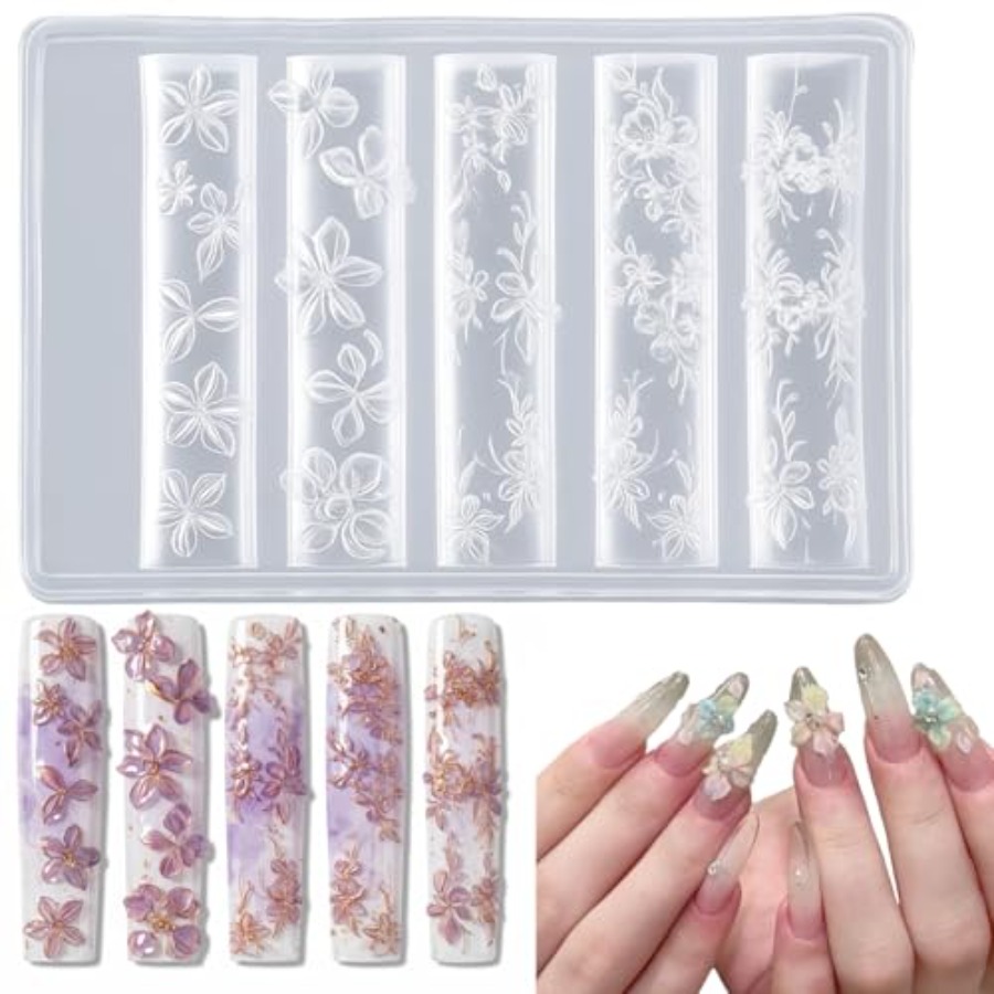Moule à ongles 3D en forme de  - Nail Art Elegant avis et prix