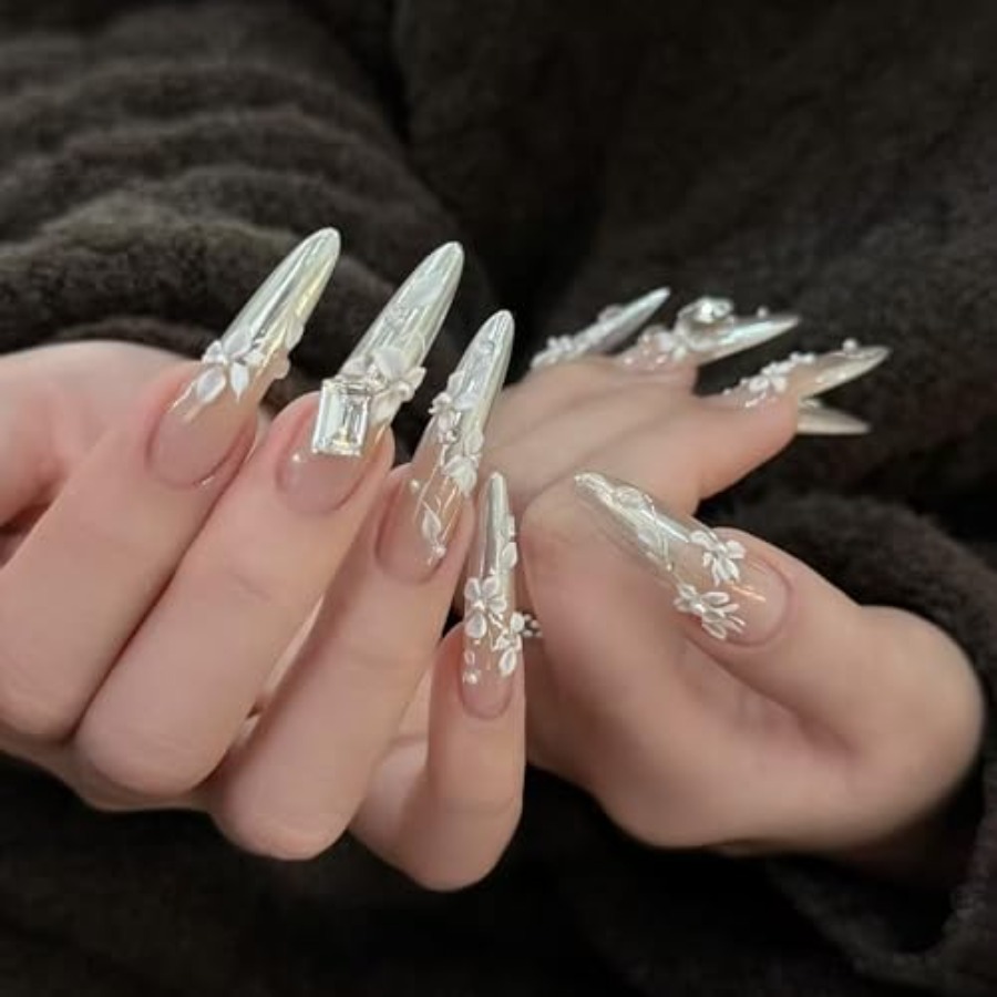 Moule à ongles 3D en forme de  - Nail Art Elegant avis et prix