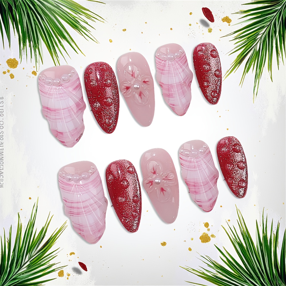 Kit de 10 faux ongles press-on - Nail Art Elegant avis et prix