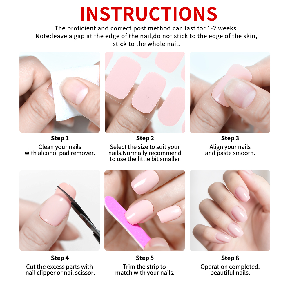 Autocollants pour ongles sans  - Nail Art Full Design avis et prix