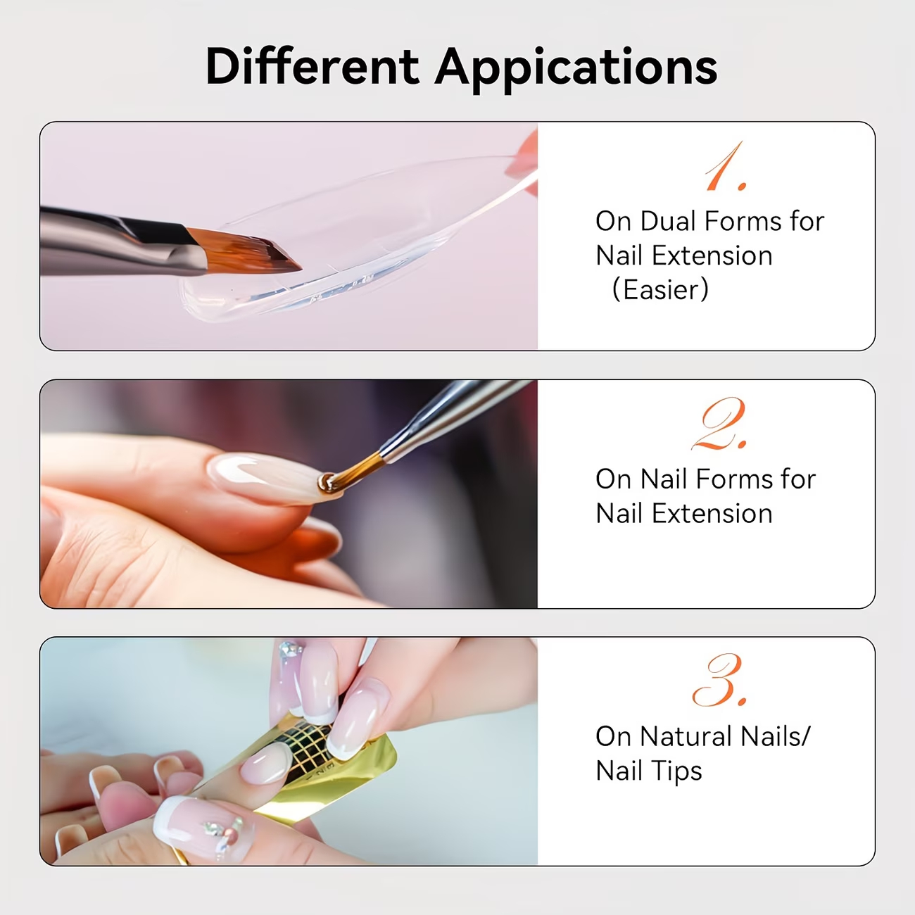 Kit de gel pour ongles Builder - Acrylic Powder Clear avis et prix
