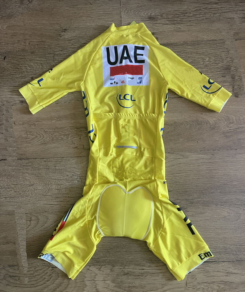 LASER-T-shirt de cyclisme jaun - Nail Art Xs avis et prix