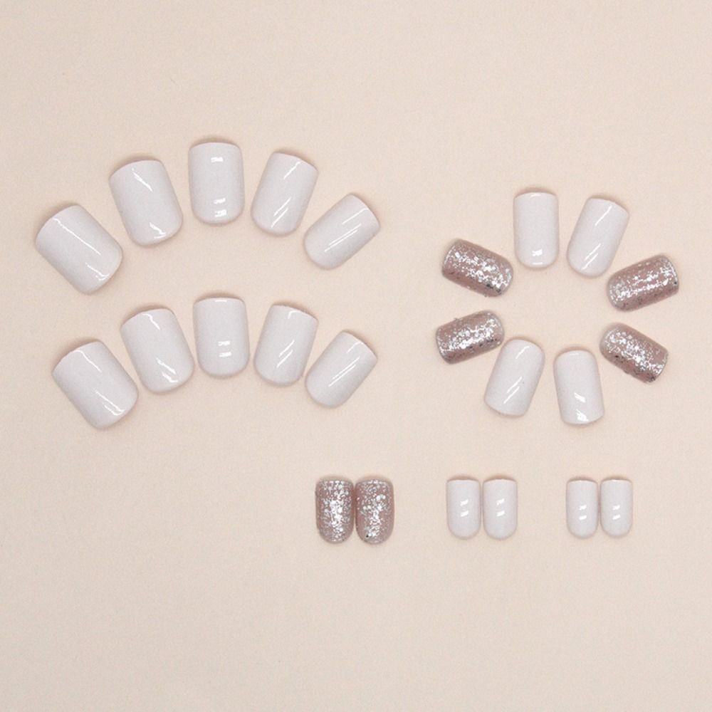 Faux Ongles Français Courts et - Nail Art Full Design avis et prix