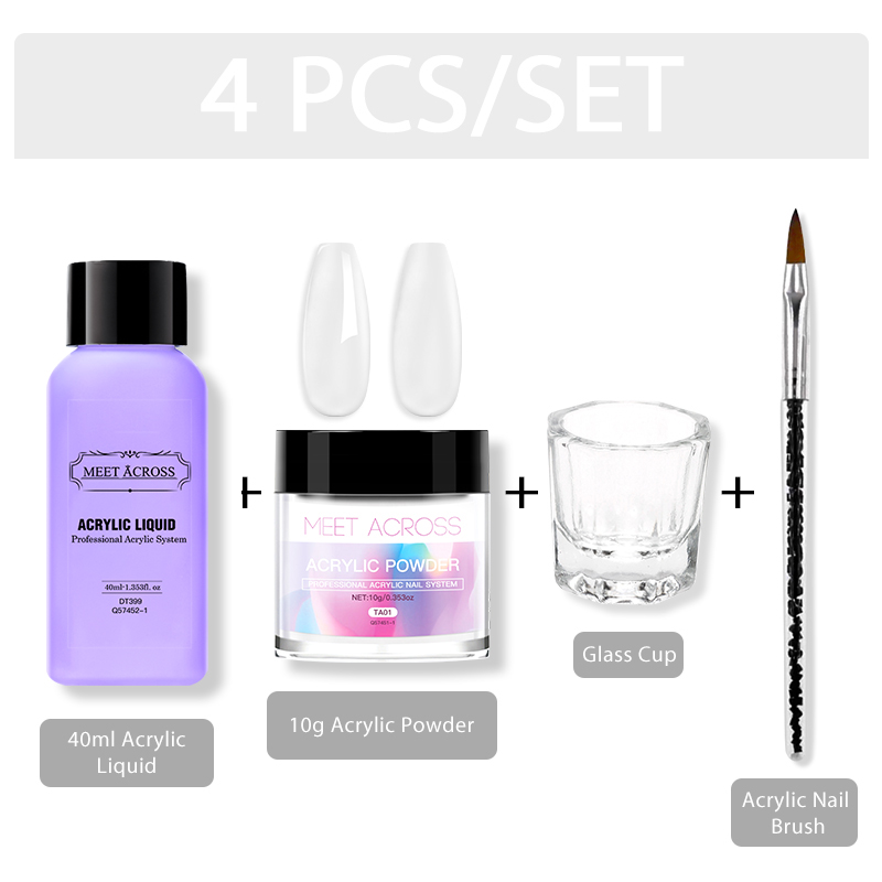 MEET ACROSS poudre acrylique c - Acrylic Powder Clear avis et prix
