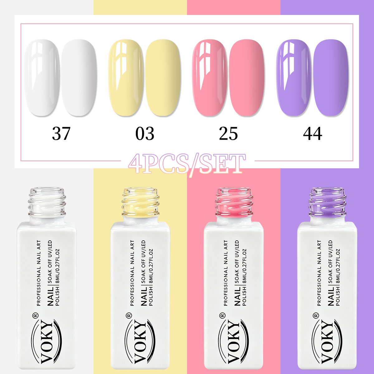 Ensemble de 4 vernis à ongles  - Nail Art Elegant avis et prix